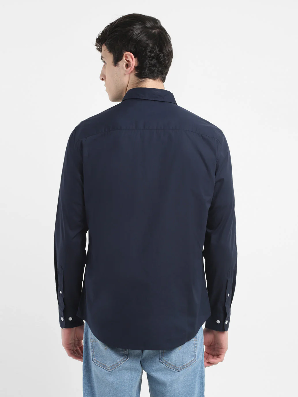 Men's Solid Slim Fit Shirt - Image 3