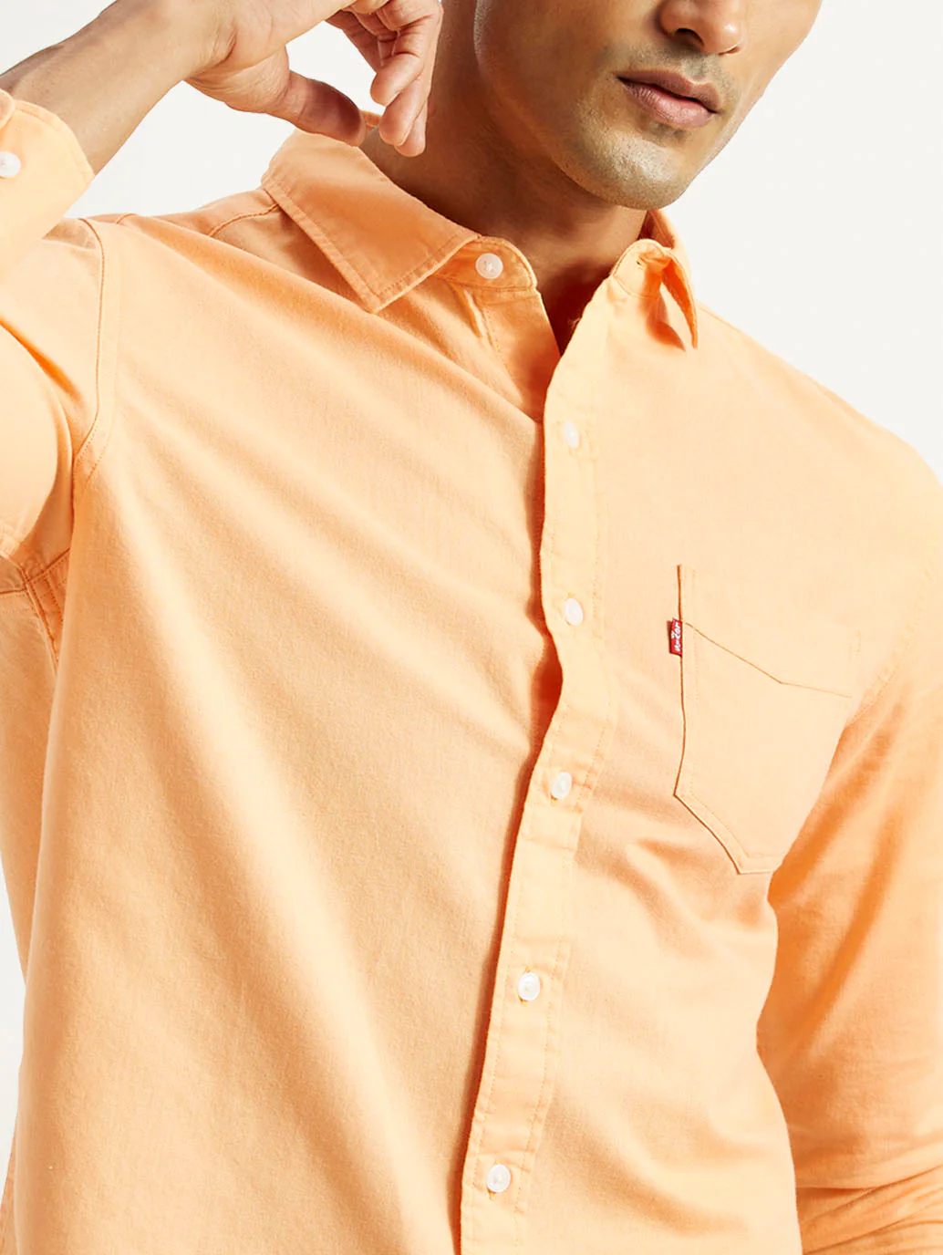 Men's Solid Slim Fit Shirt - Image 3