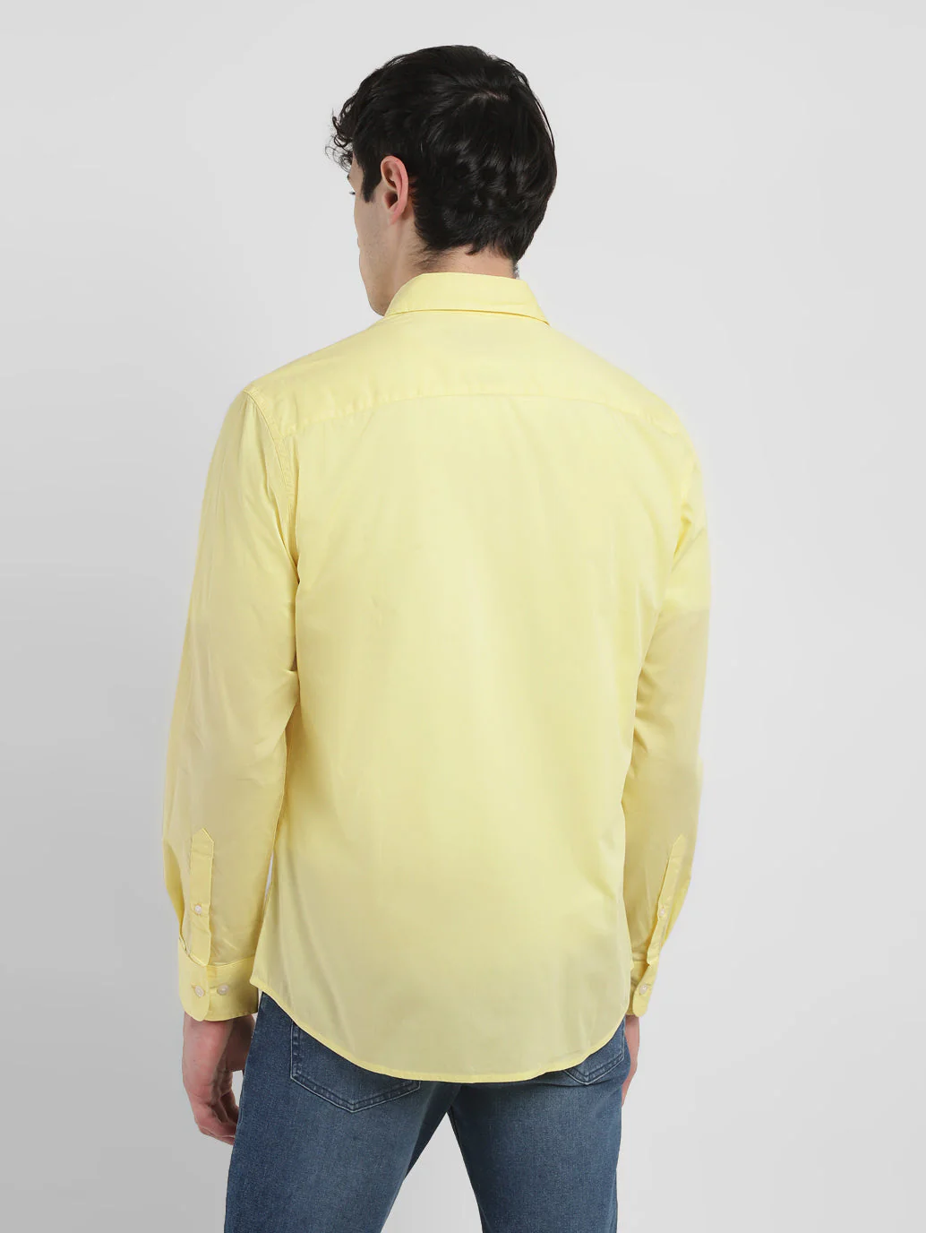 Men's Solid Slim Fit Shirt - Image 3