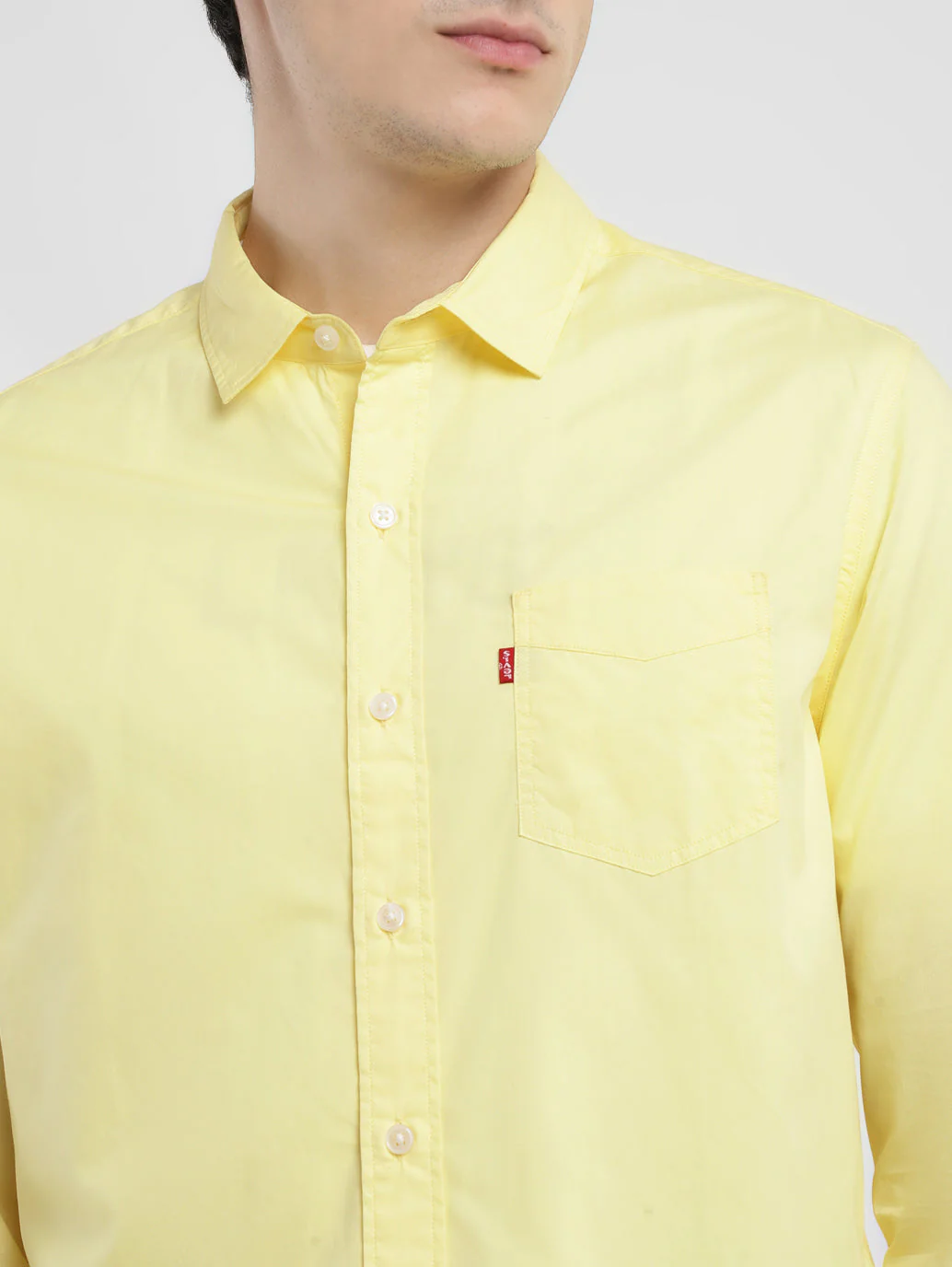 Men's Solid Slim Fit Shirt - Image 5