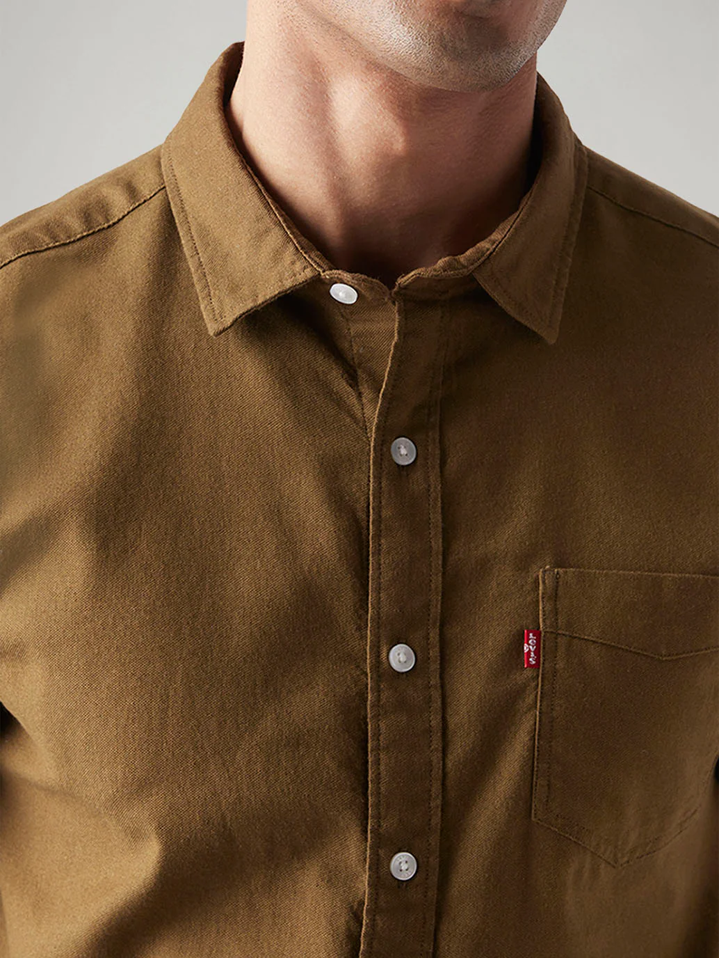 Men's Solid Slim Fit Shirt - Image 4