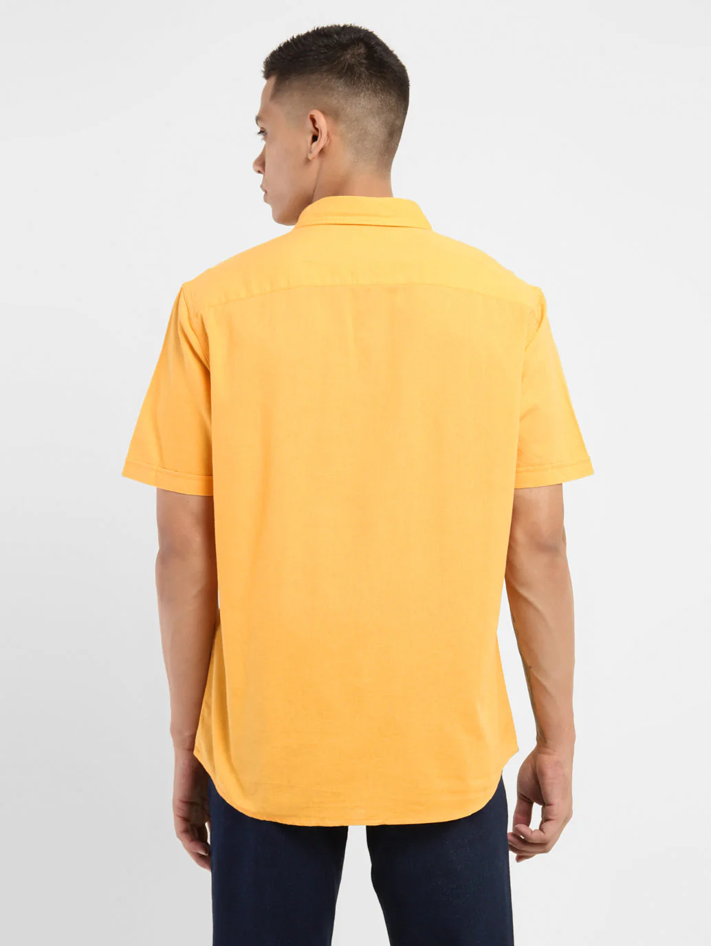Men's Solid Slim Fit Shirt - Image 3