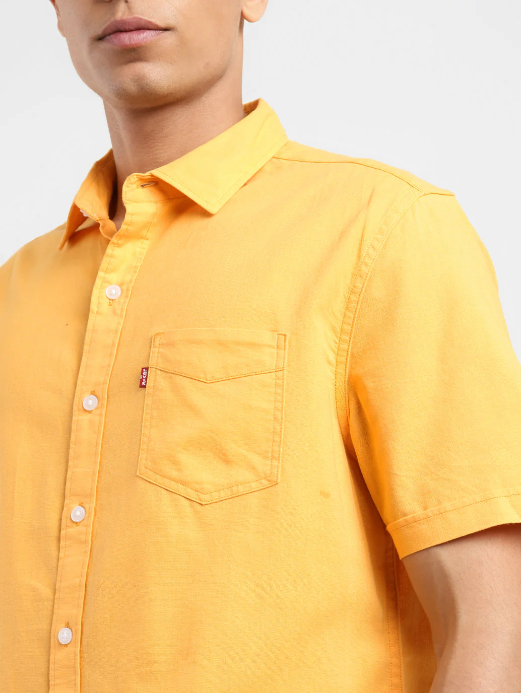Men's Solid Slim Fit Shirt - Image 5