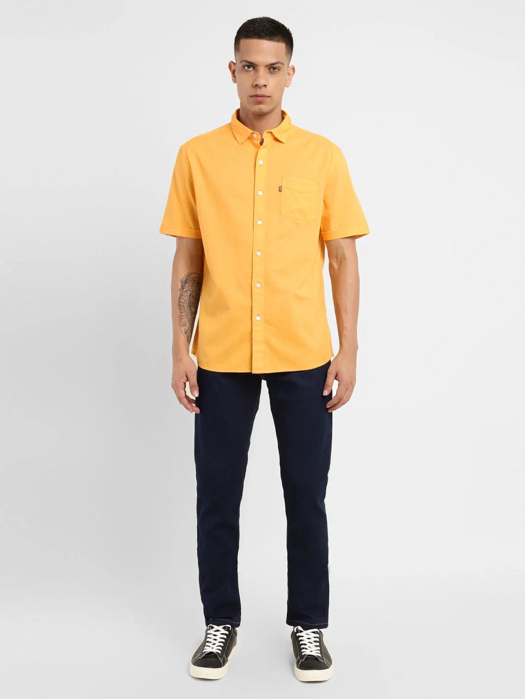 Men's Solid Slim Fit Shirt - Image 6