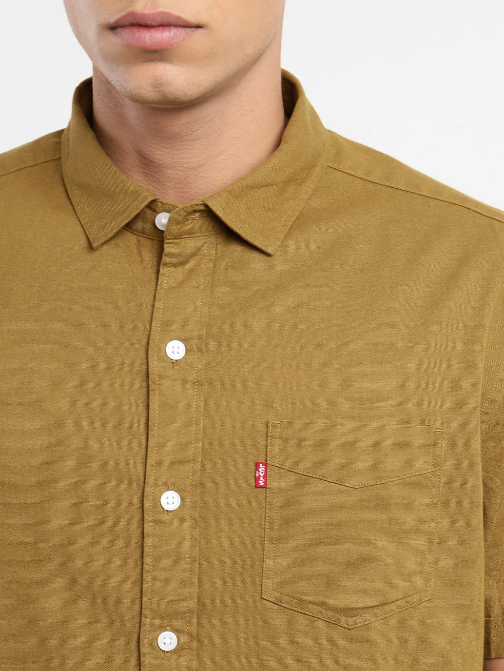 Men's Solid Slim Fit Shirt - Image 5