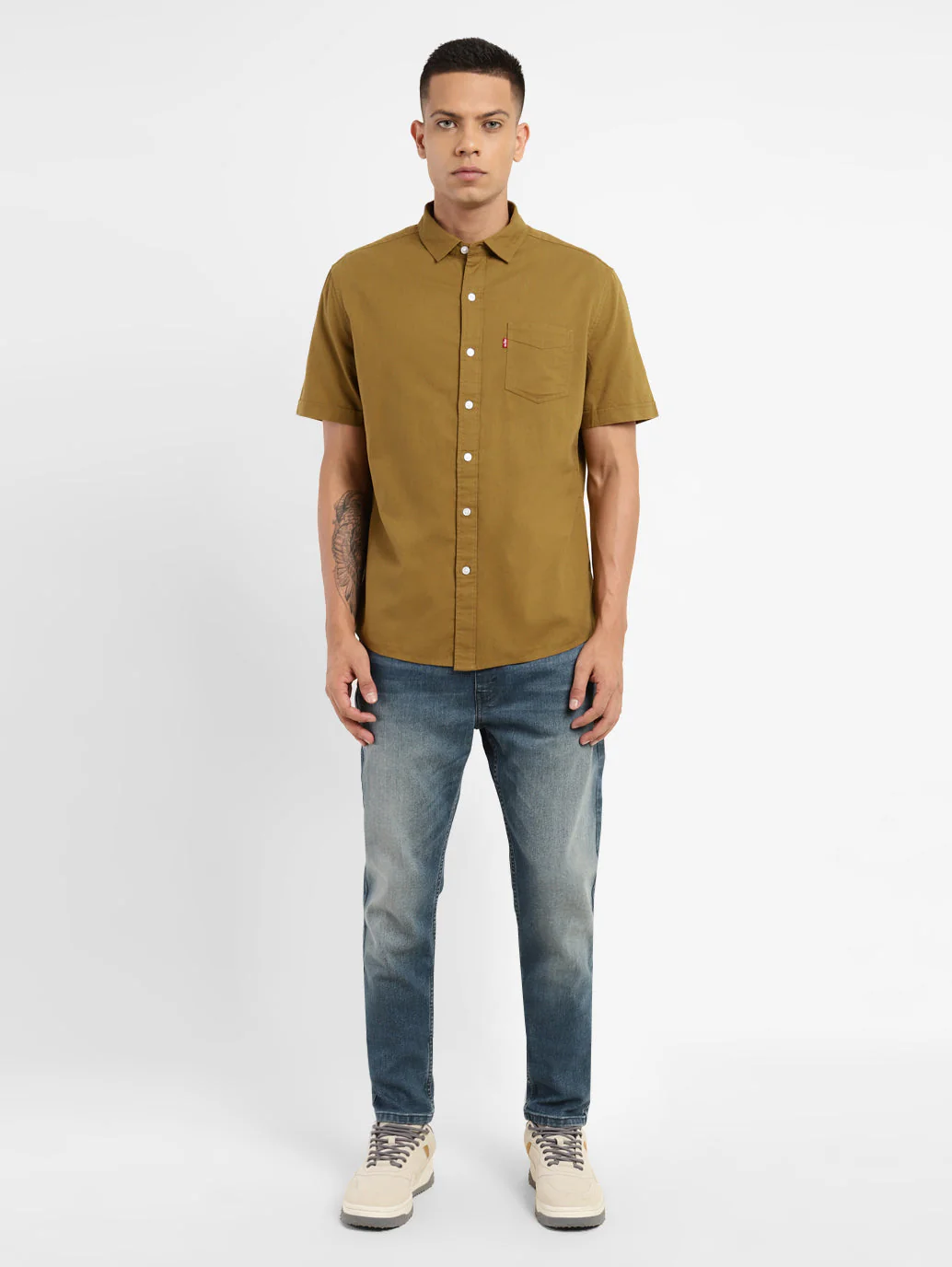 Men's Solid Slim Fit Shirt - Image 6