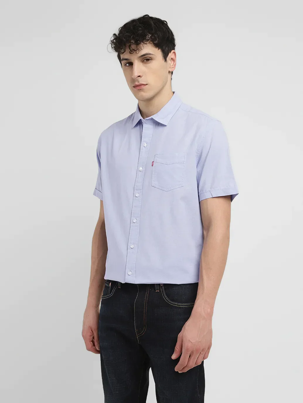 Men's Solid Slim Fit Shirt - Image 6