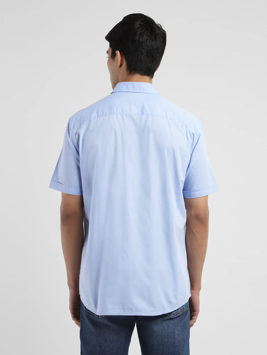Men's Solid Slim Fit Shirt - Image 3