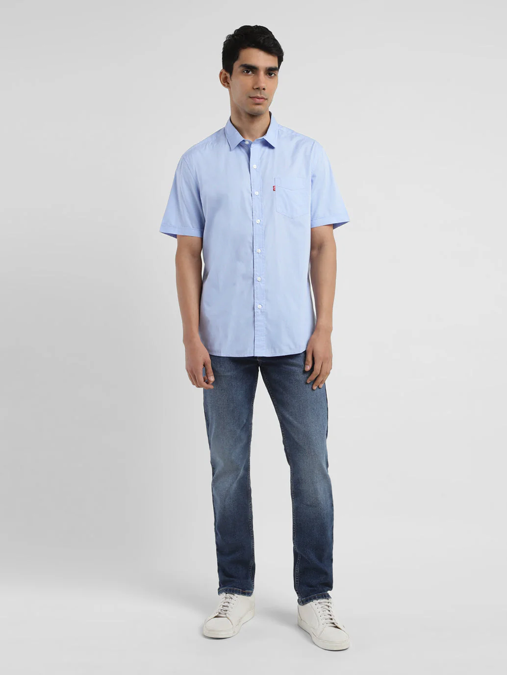 Men's Solid Slim Fit Shirt - Image 6