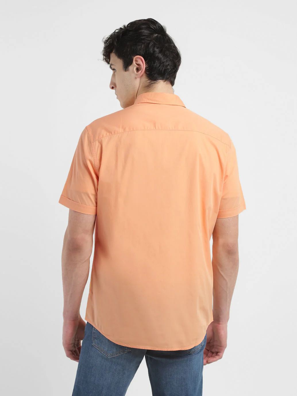 Men's Solid Slim Fit Shirt - Image 3