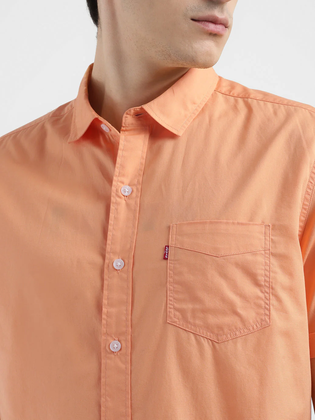 Men's Solid Slim Fit Shirt - Image 5