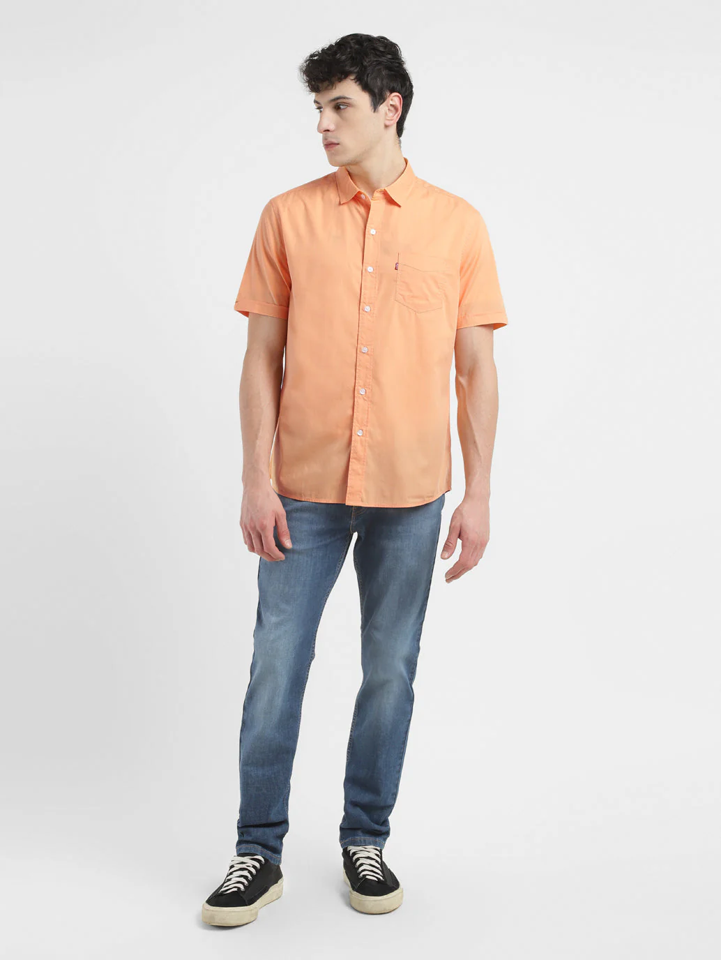 Men's Solid Slim Fit Shirt - Image 6