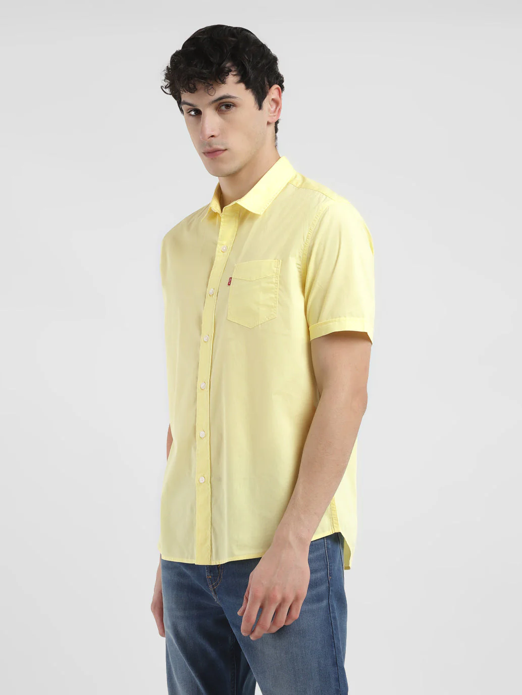 Men's Solid Slim Fit Shirt - Image 4