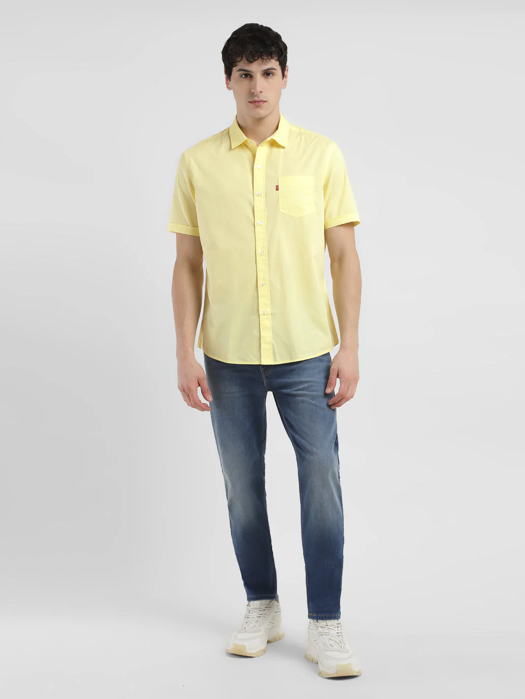 Men's Solid Slim Fit Shirt - Image 6
