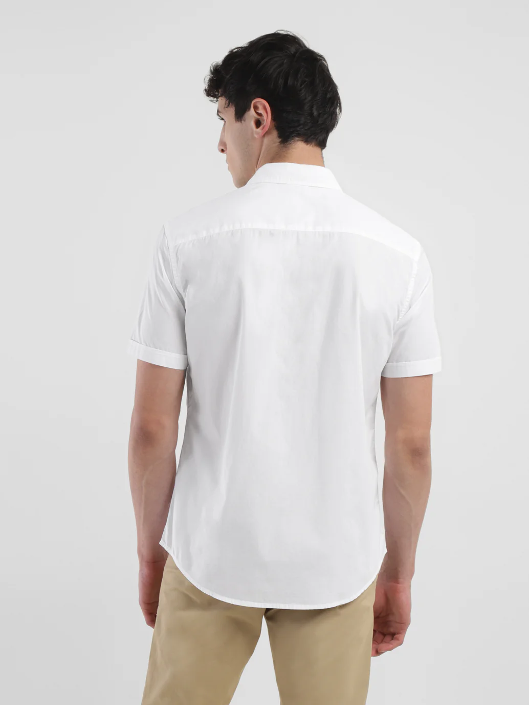 Men's Solid Slim Fit Shirt - Image 2