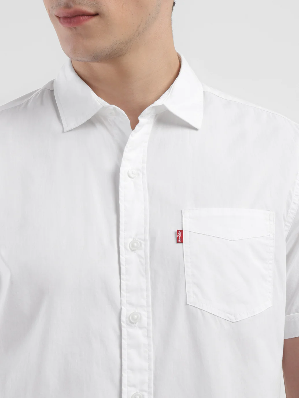Men's Solid Slim Fit Shirt - Image 4