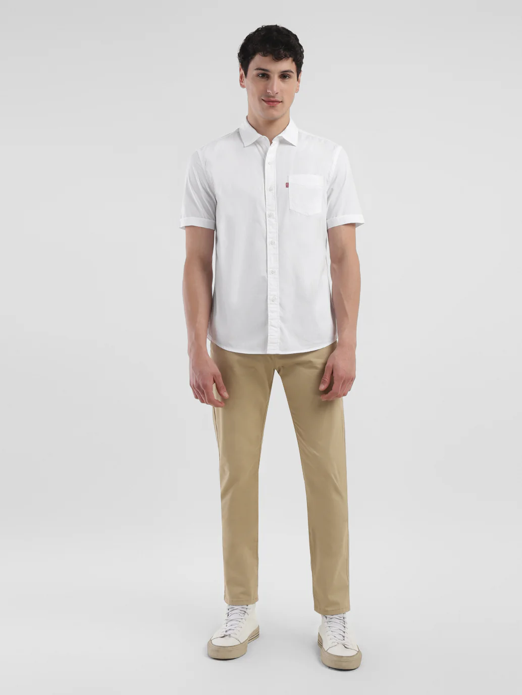 Men's Solid Slim Fit Shirt - Image 5