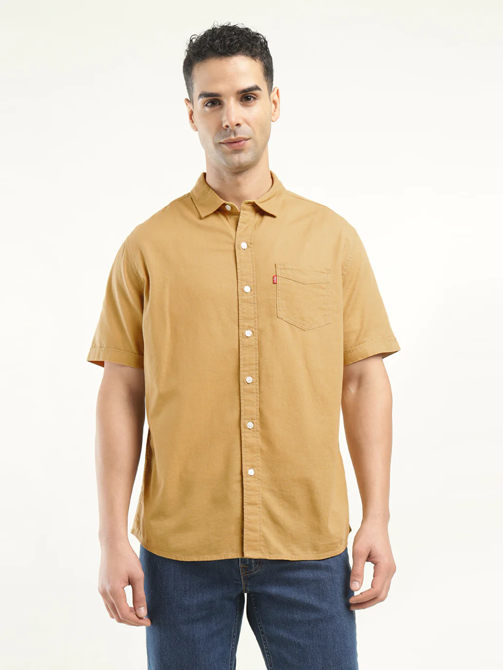 Men's Solid Slim Fit Shirt - Image 2