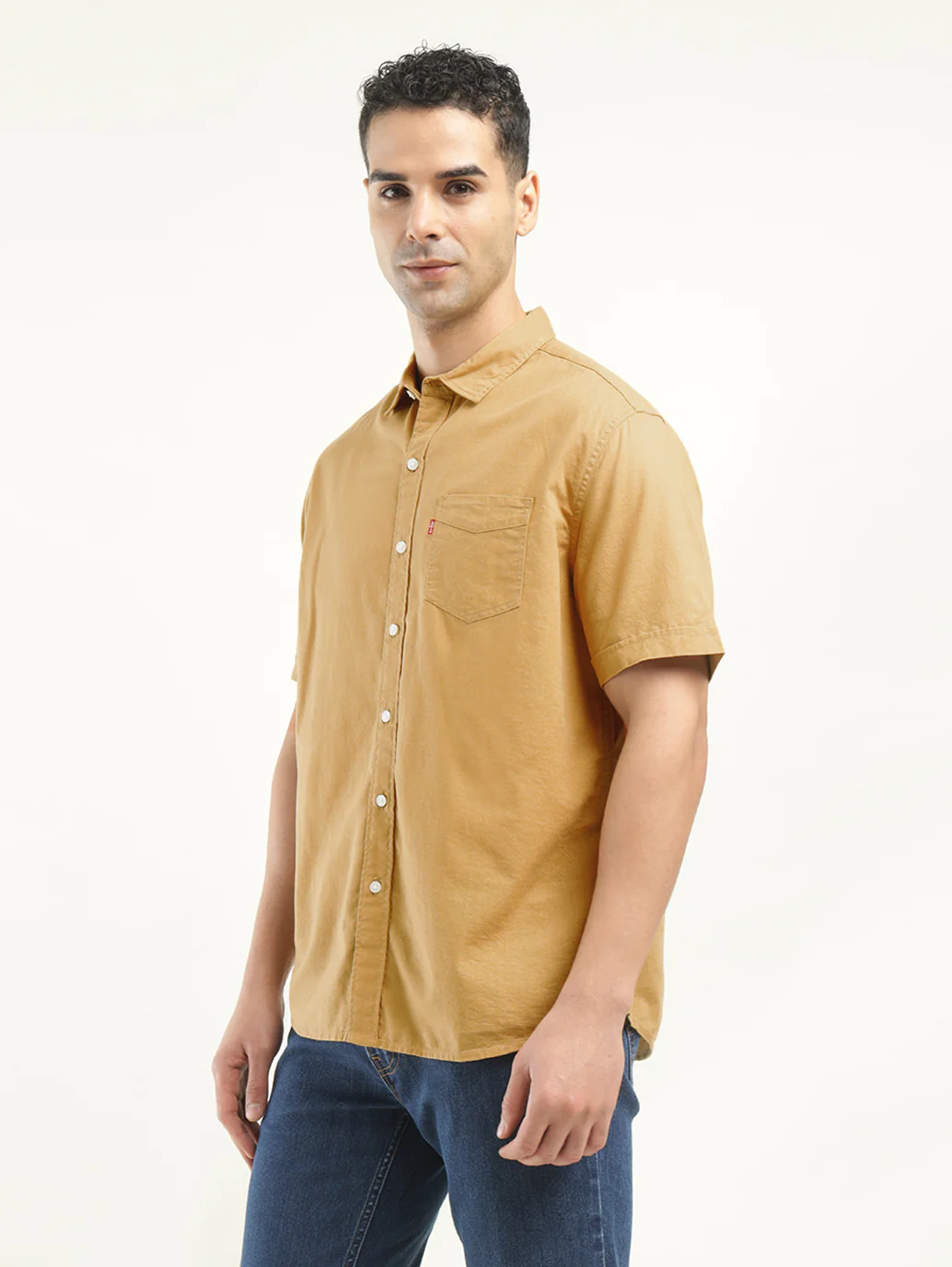 Men's Solid Slim Fit Shirt - Image 5