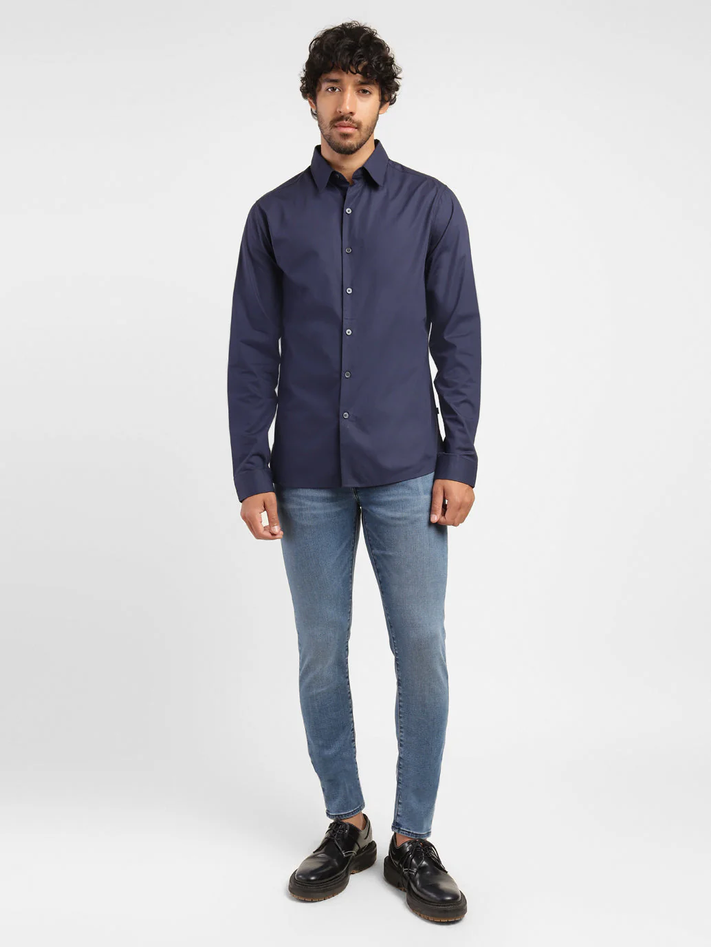 Men's Solid Regular Fit Shirt - Image 10