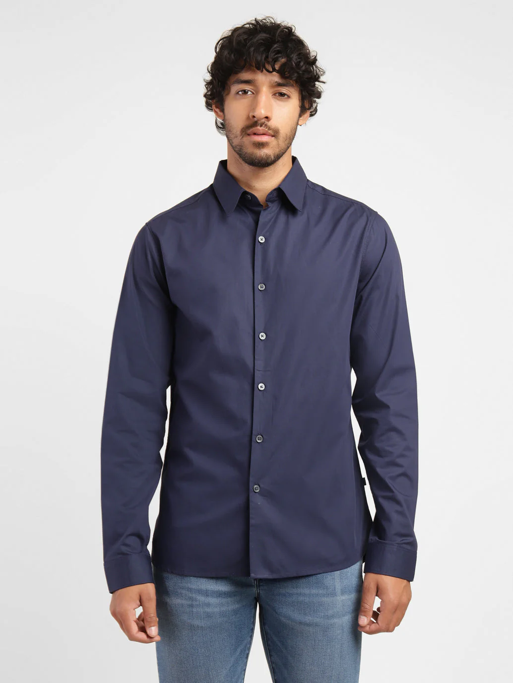 Men's Solid Regular Fit Shirt - Image 4