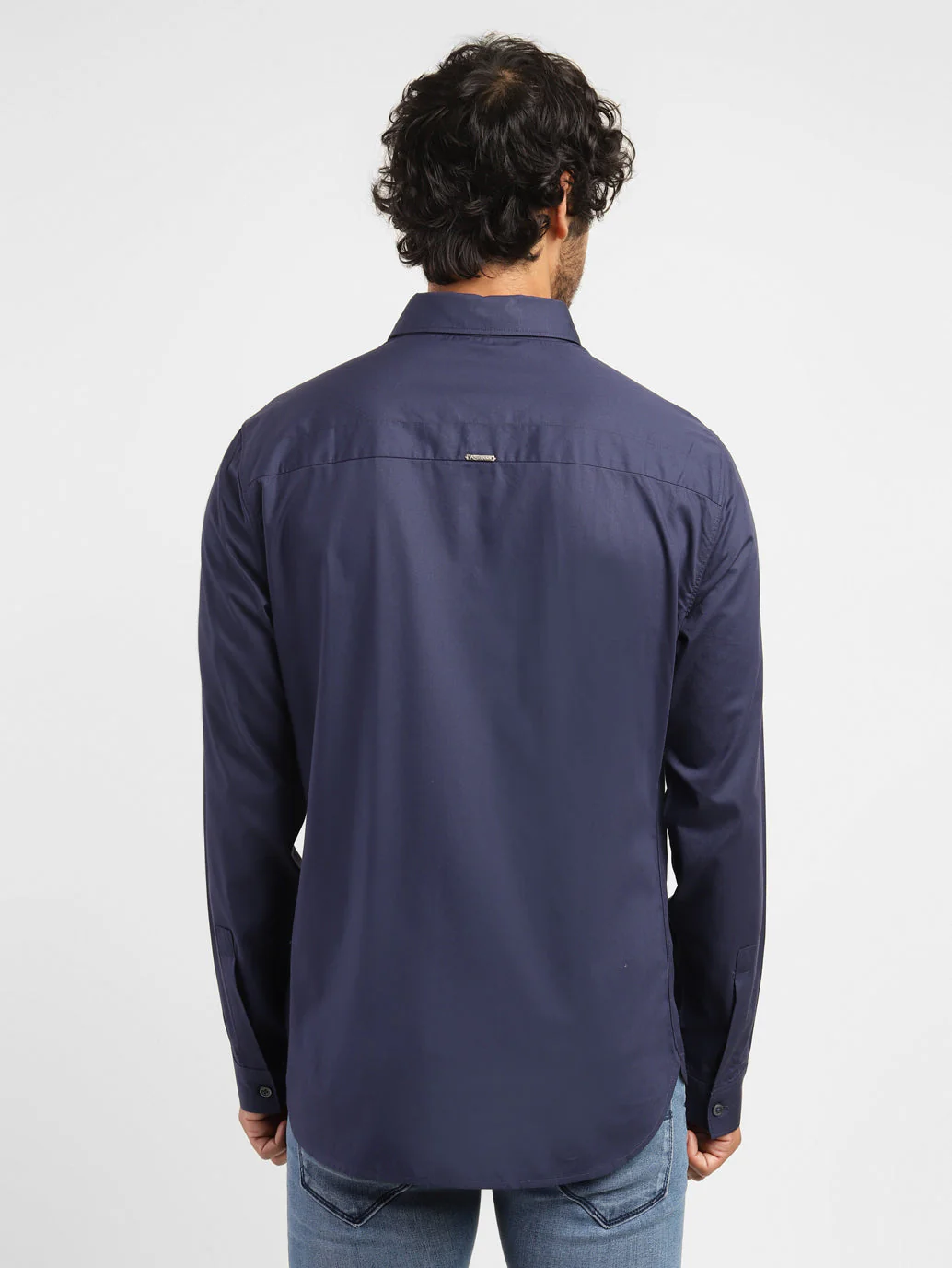 Men's Solid Regular Fit Shirt - Image 5