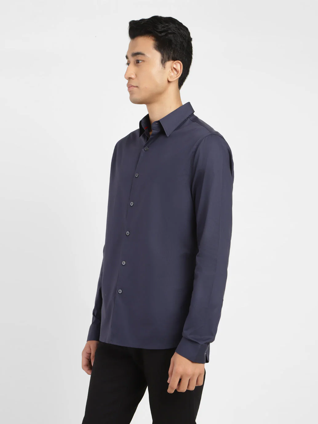 Men's Solid Regular Fit Shirt - Image 6