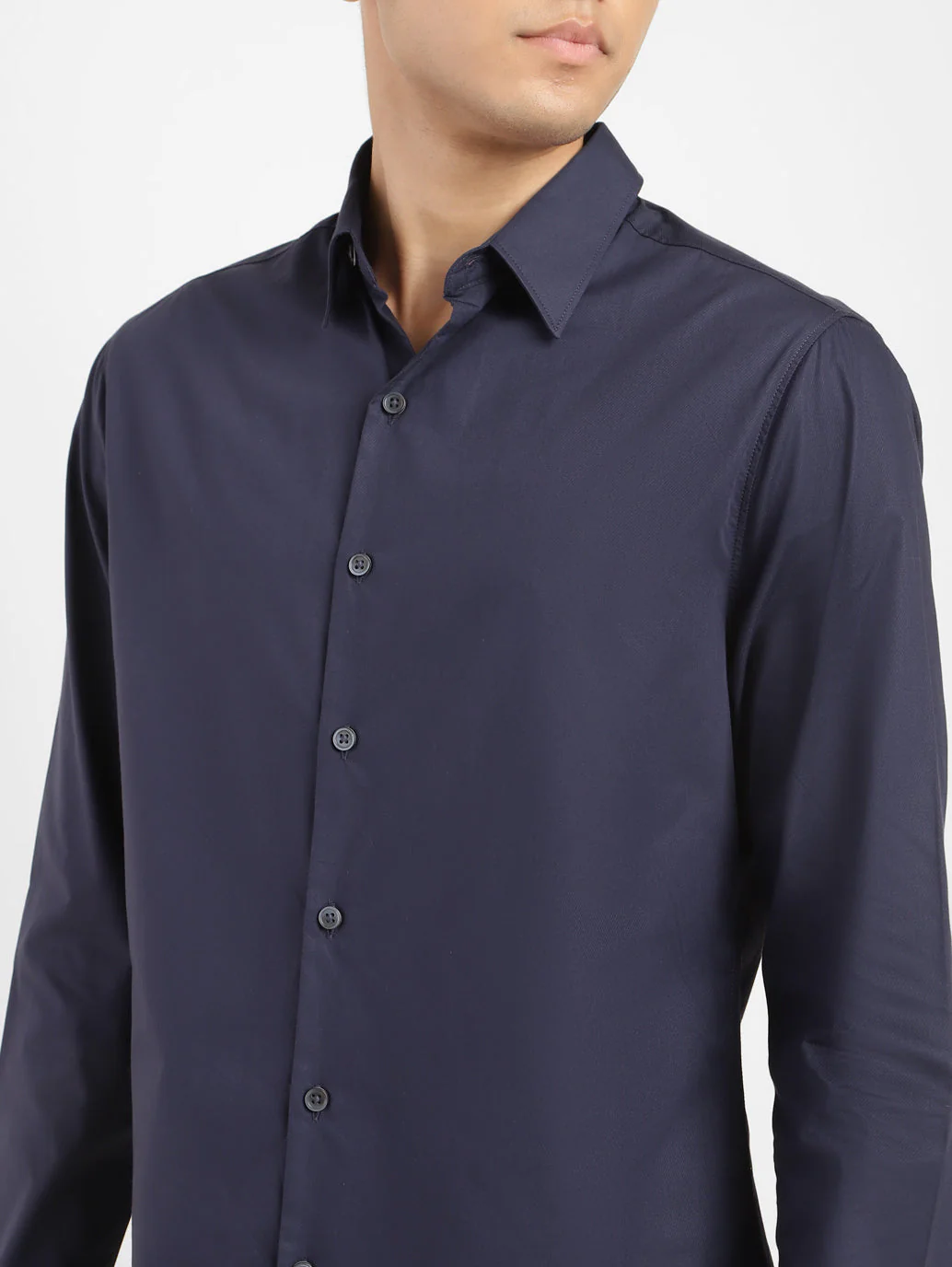 Men's Solid Regular Fit Shirt - Image 7