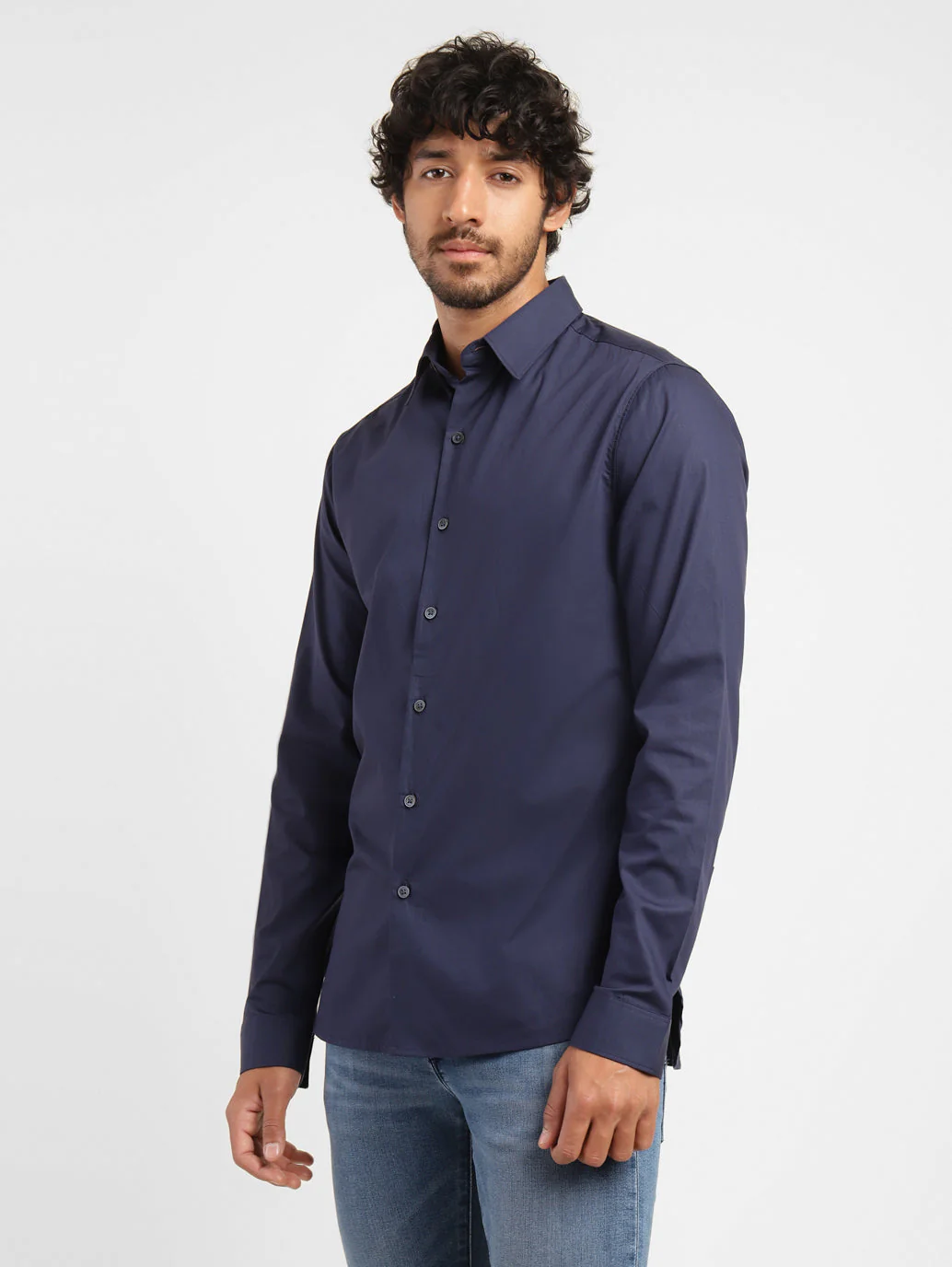Men's Solid Regular Fit Shirt - Image 8