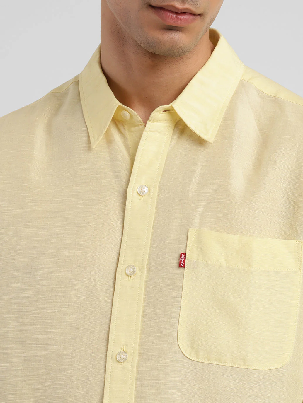 Men's Solid Slim Fit Shirt - Image 4