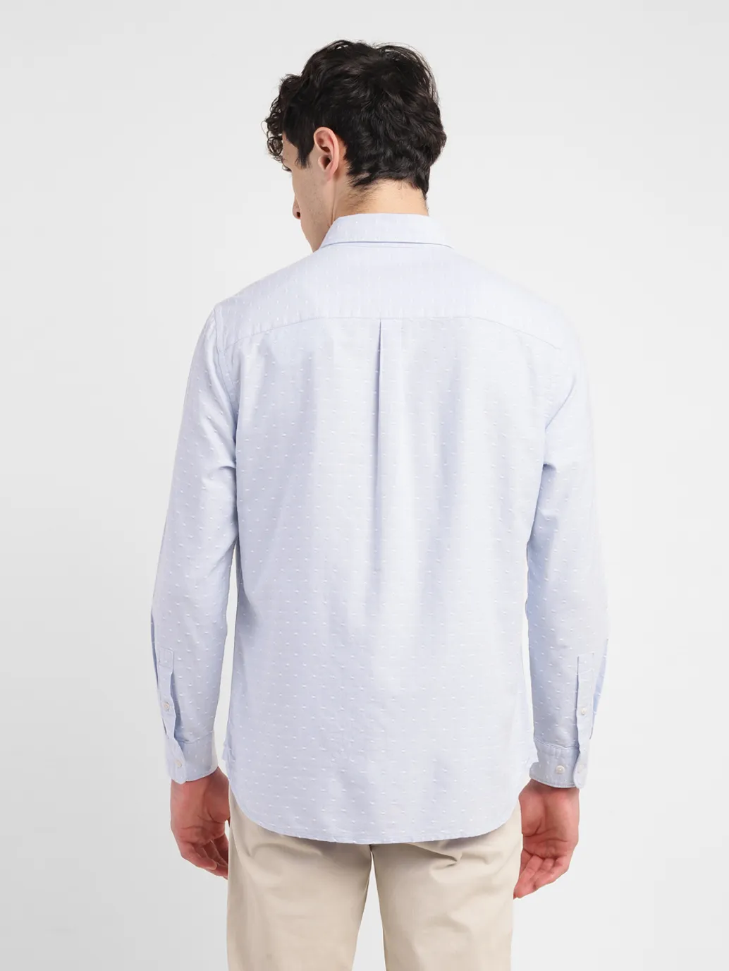 Men's Solid Slim Fit Shirt - Image 3