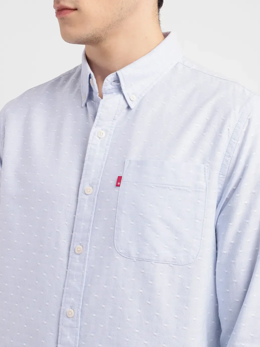 Men's Solid Slim Fit Shirt - Image 5