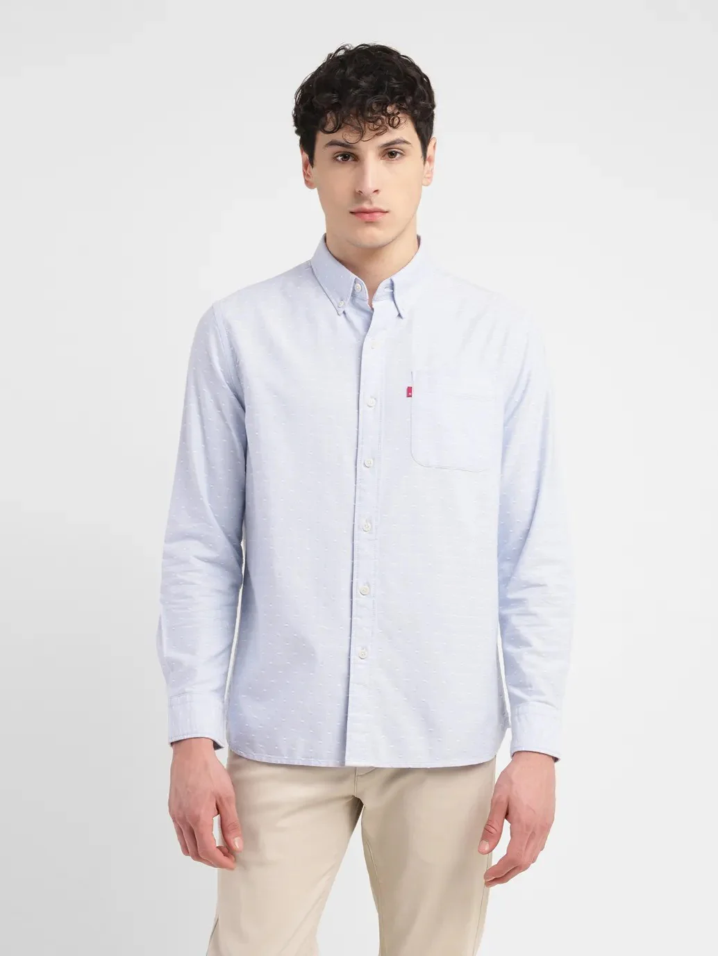 Men's Solid Slim Fit Shirt - Image 6