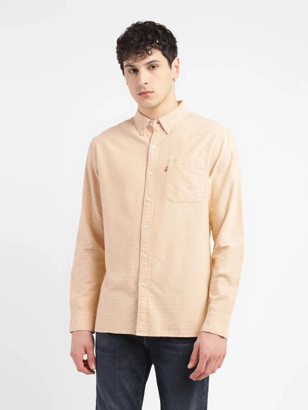 Men's Solid Slim Fit Shirt - Image 2