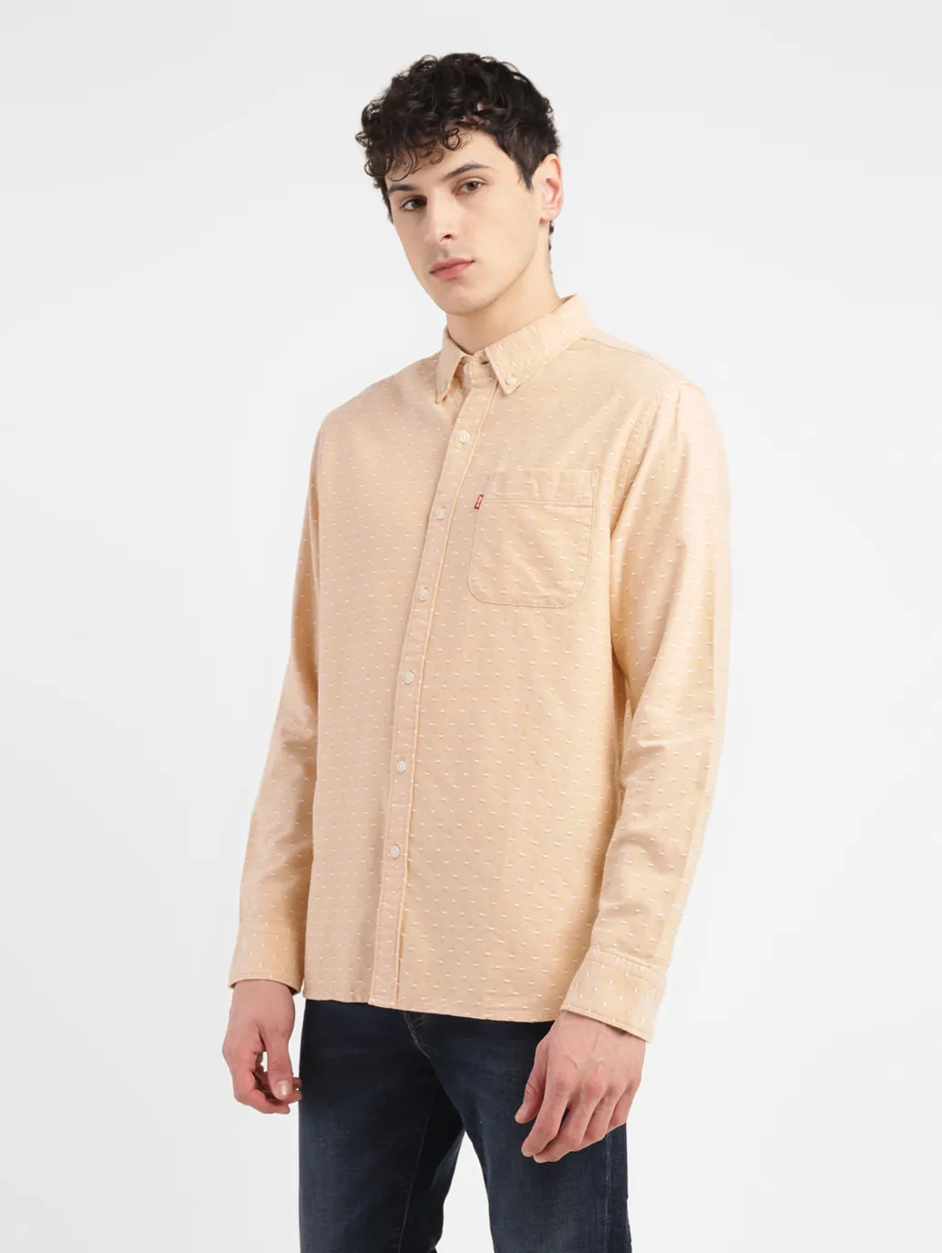 Men's Solid Slim Fit Shirt - Image 4