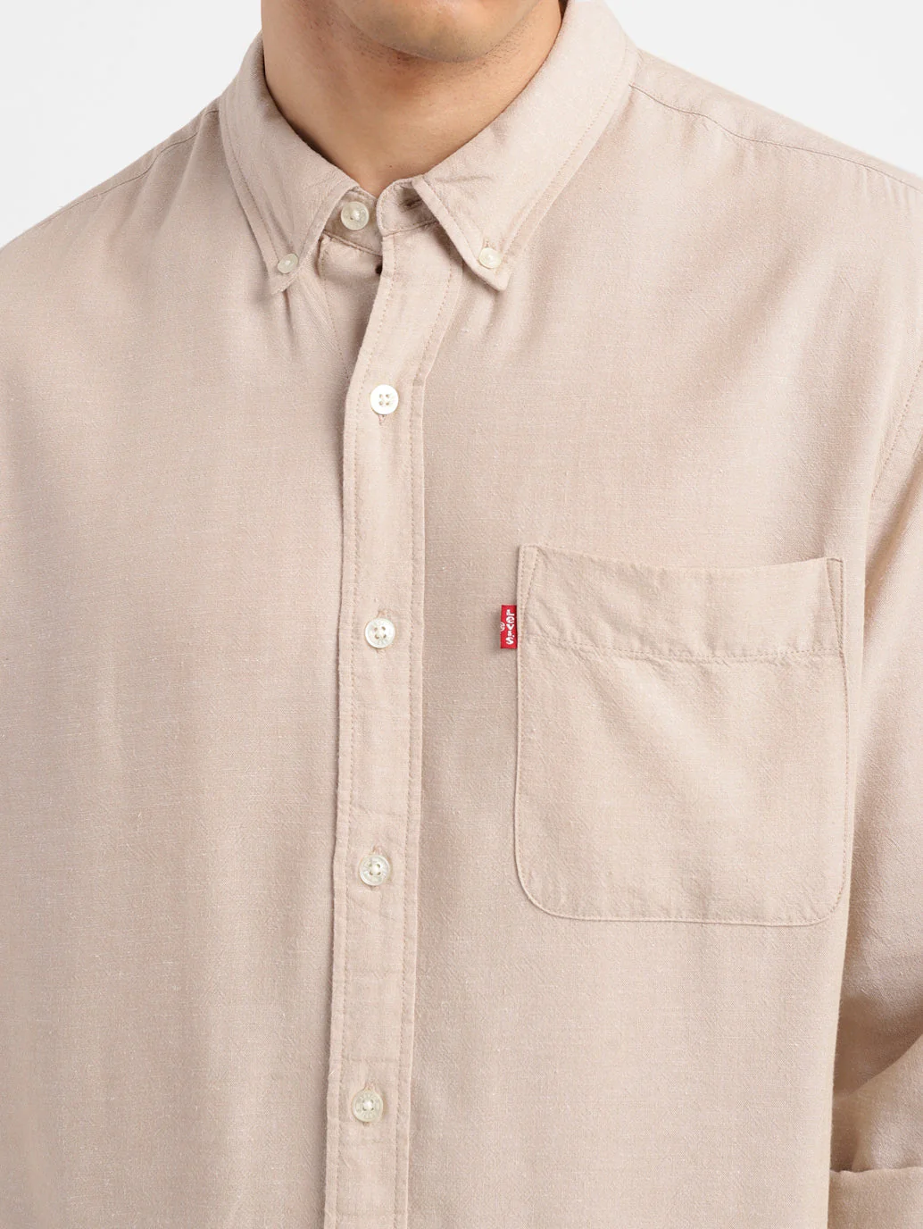 Men's Solid Slim Fit Shirt - Image 5