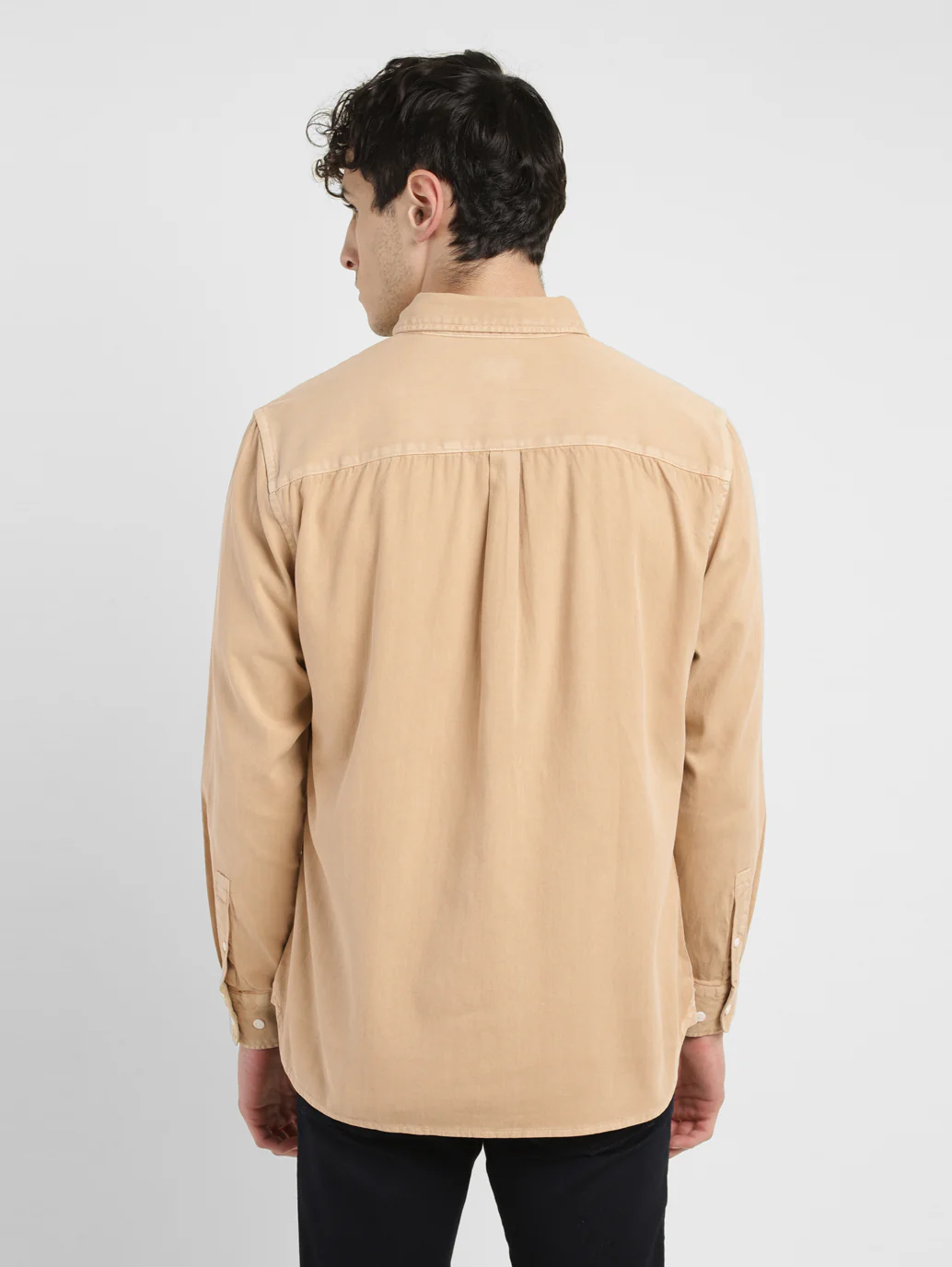 Men's Solid Slim Fit Shirt - Image 3