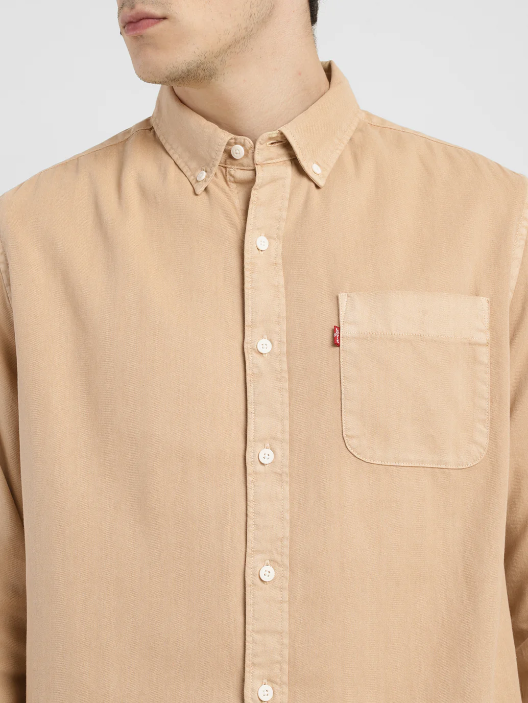 Men's Solid Slim Fit Shirt - Image 4