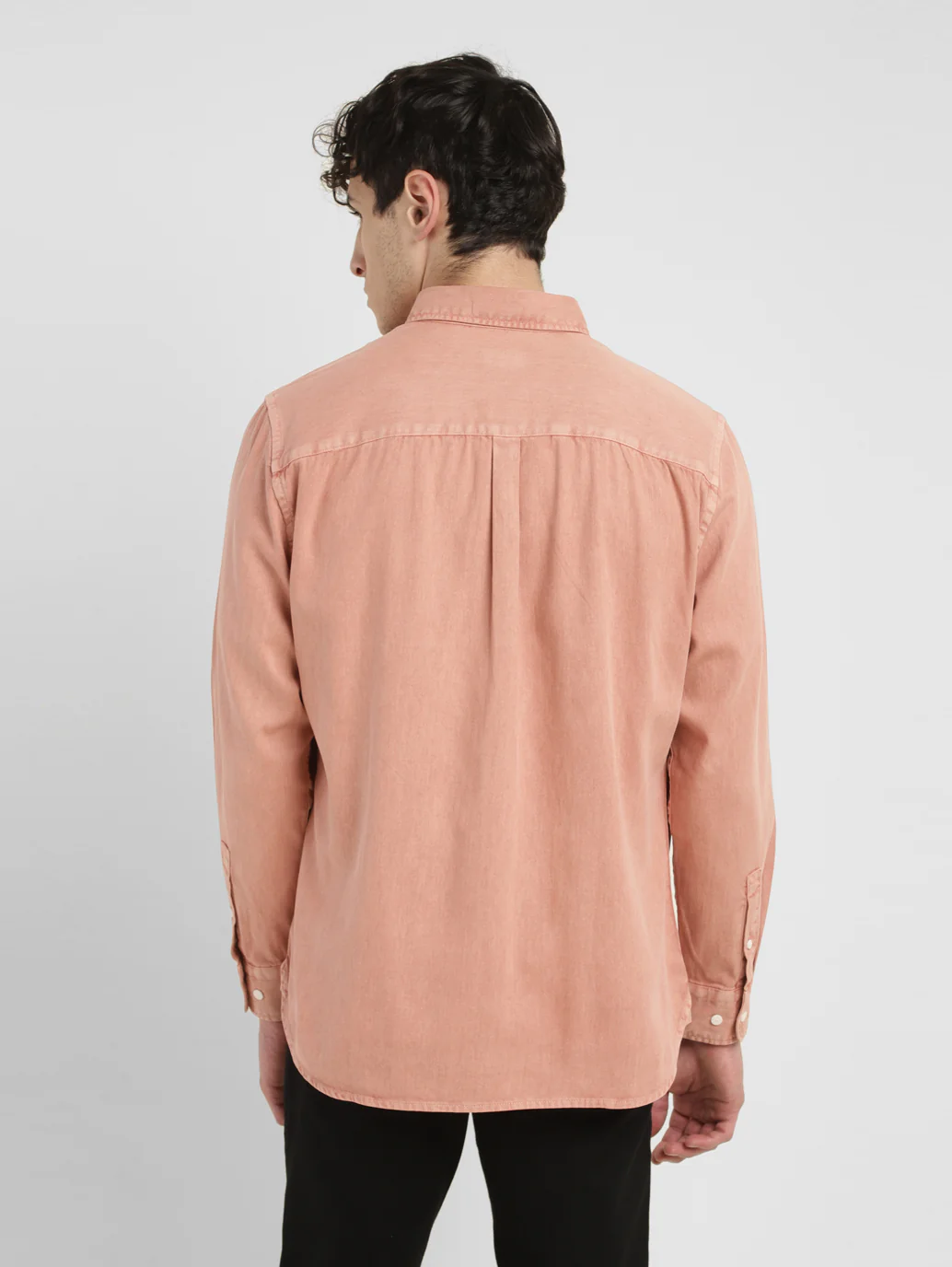 Men's Solid Slim Fit Shirt - Image 3