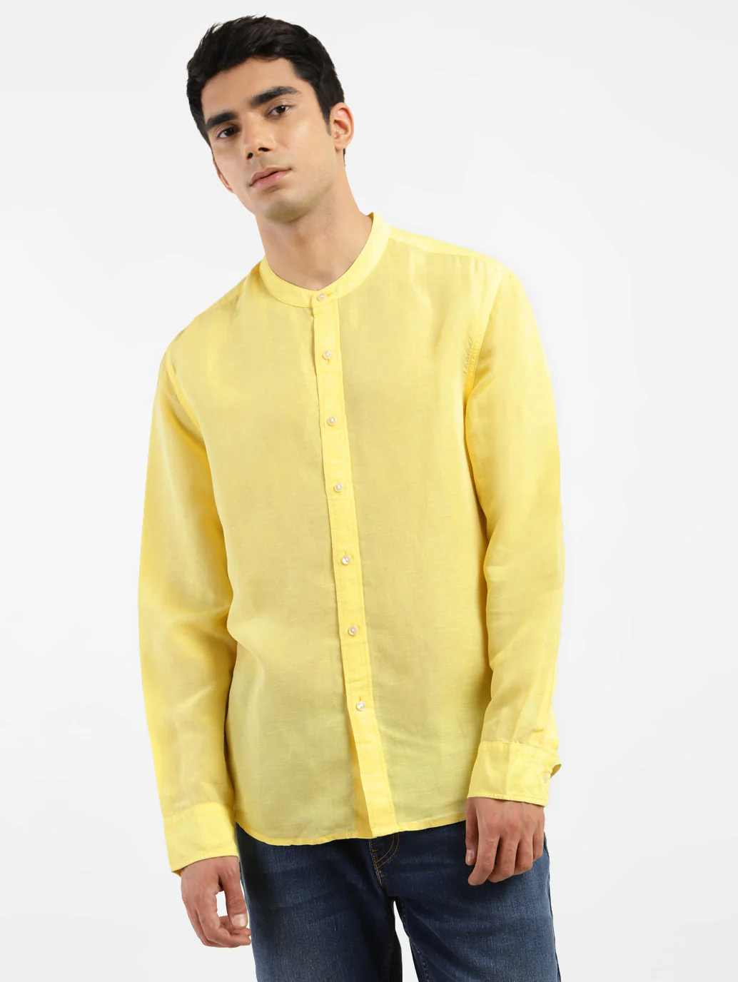 Men's Solid Slim Fit Shirt - Image 6