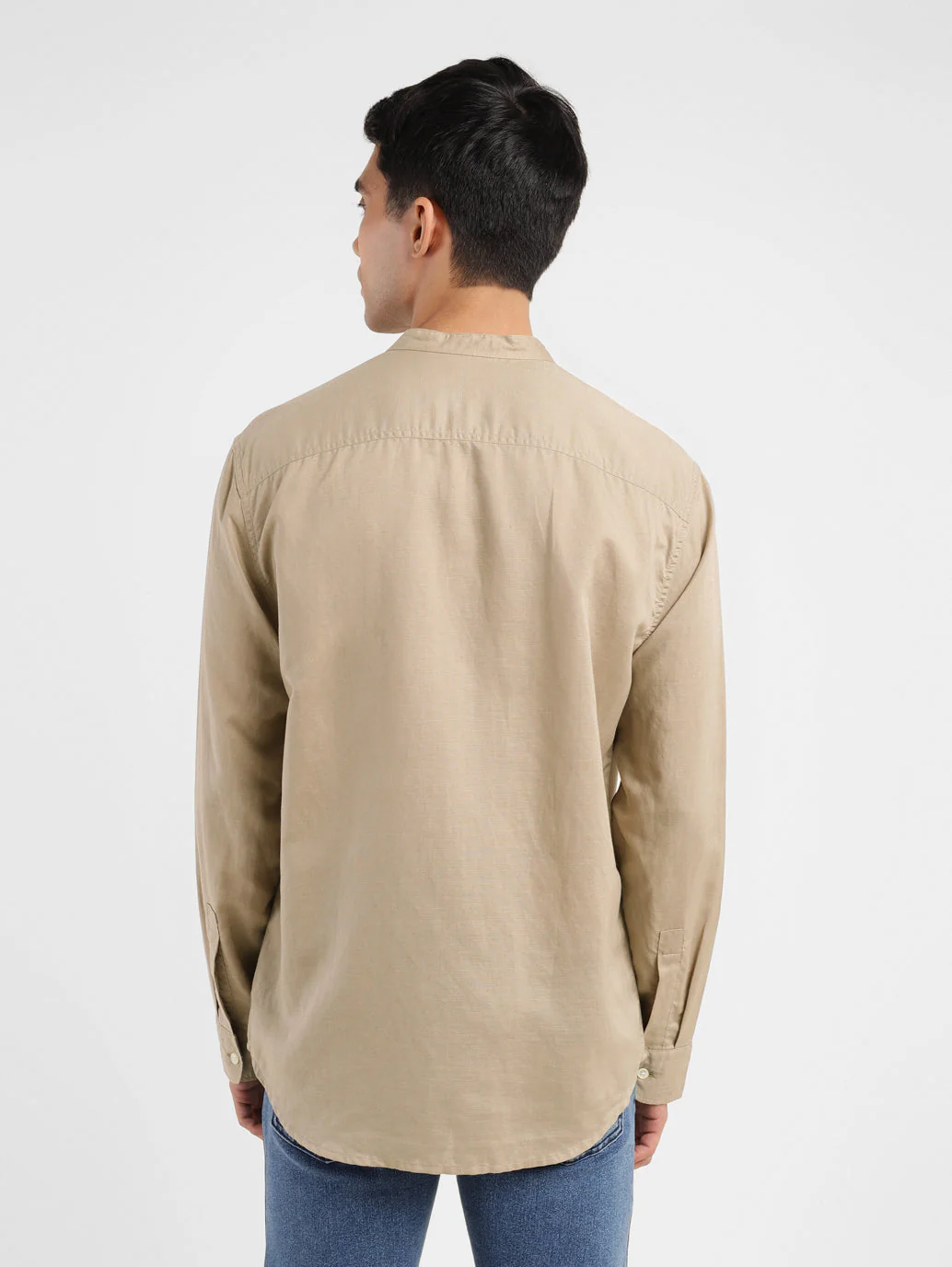 Men's Solid Slim Fit Shirt - Image 3