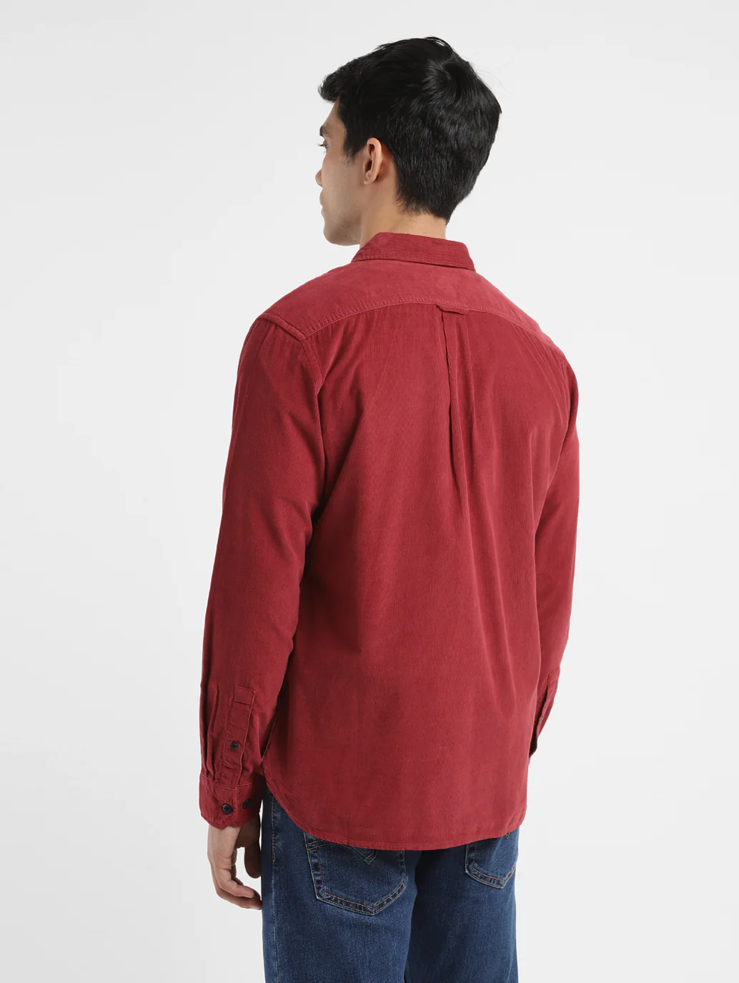 Men's Solid Slim Fit Shirt - Image 3