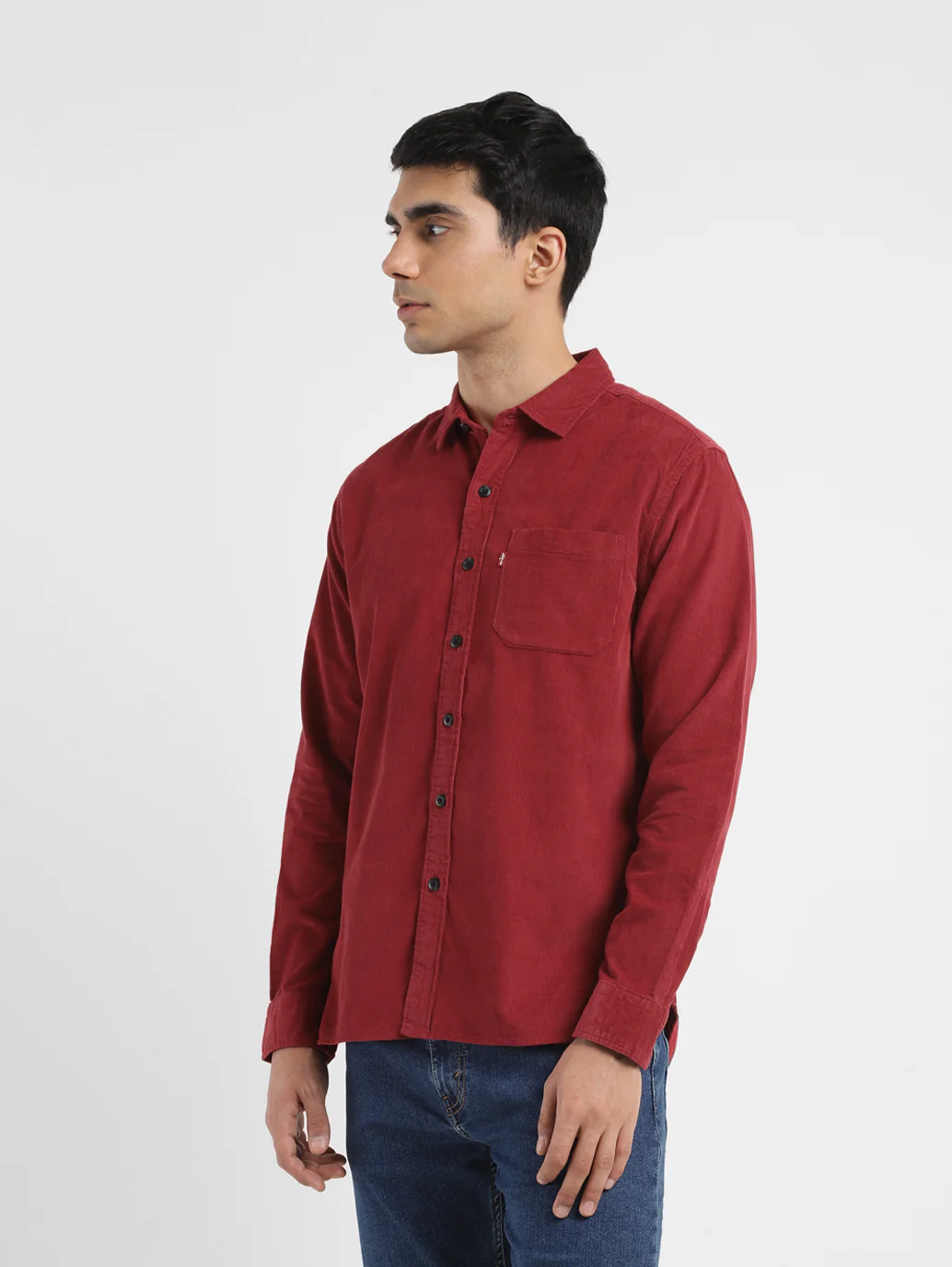 Men's Solid Slim Fit Shirt - Image 4
