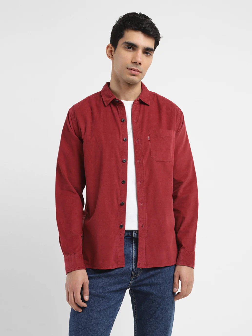 Men's Solid Slim Fit Shirt - Image 9