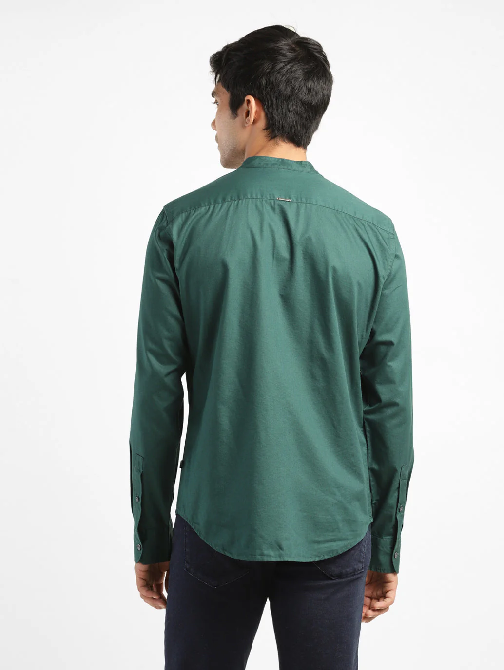 Men's Solid Slim Fit Shirt - Image 3
