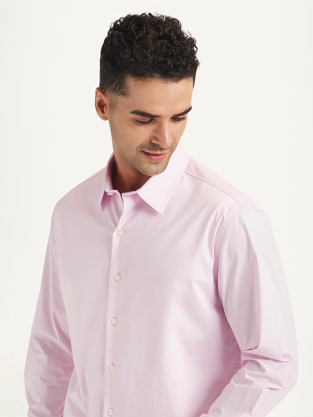 Men's Redloop Solid Slim Fit Shirt - Image 3