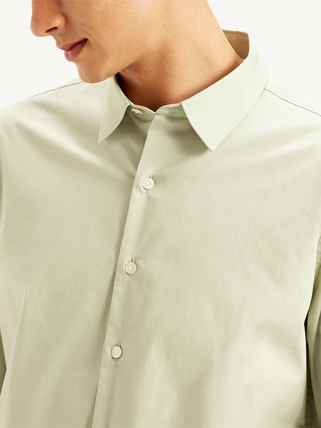 Men's Redloop Solid Slim Fit Shirt - Image 5
