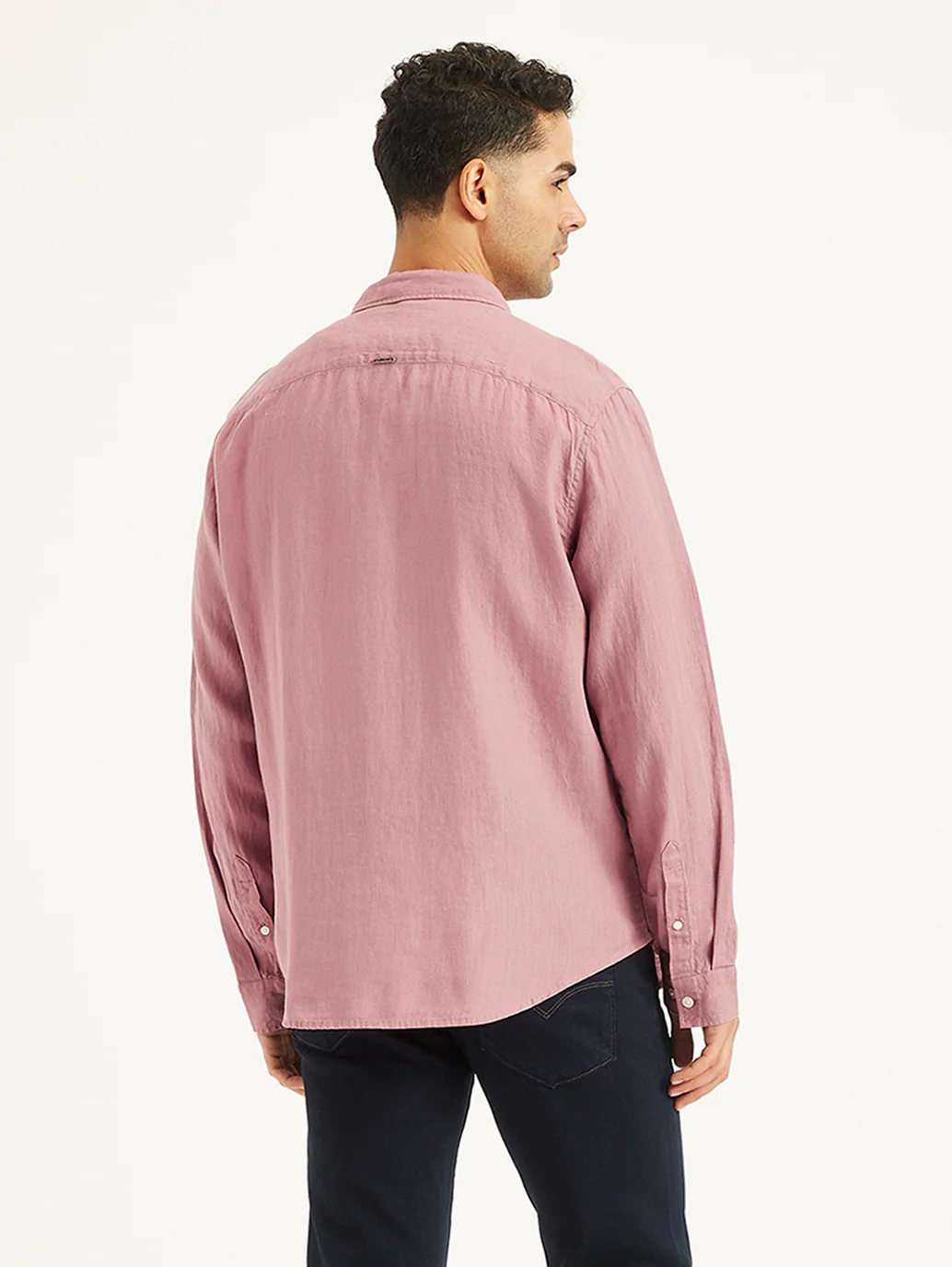Men's Redloop Solid Slim Fit Shirt - Image 5