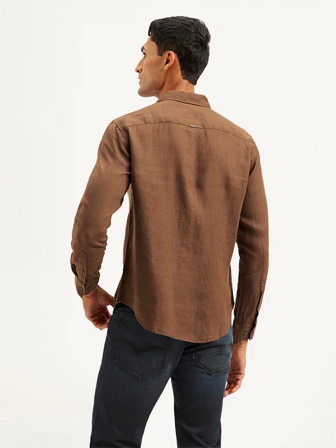 Men's Redloop Solid Slim Fit Shirt - Image 2