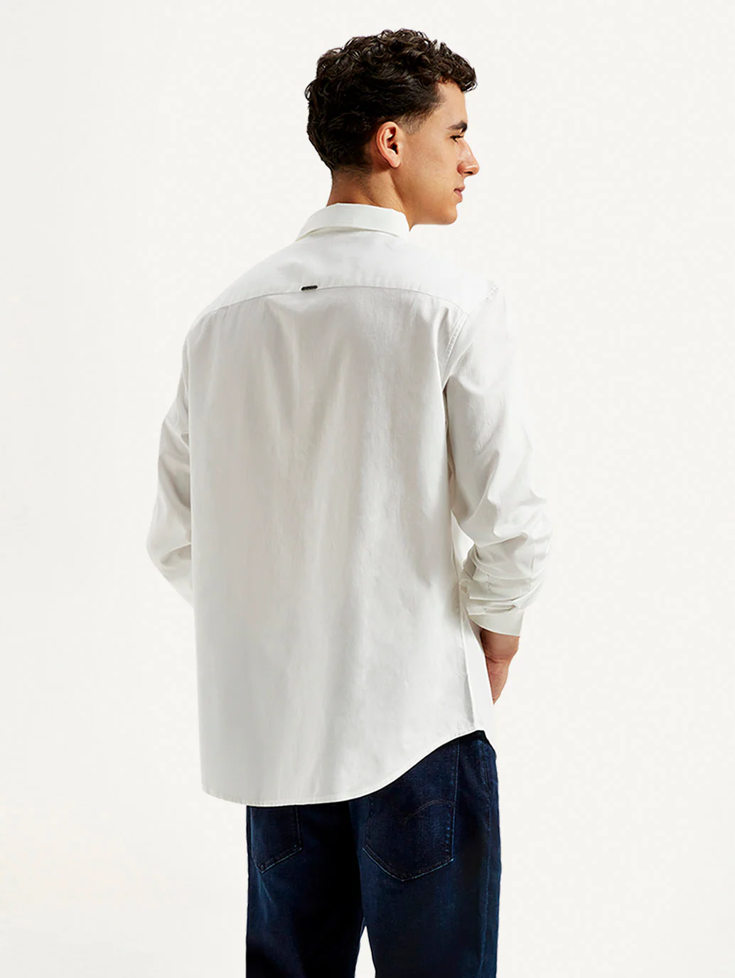 Men's Redloop Solid Slim Fit Shirt - Image 5